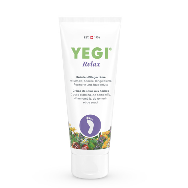 Yegi Herbal Care Cream Swiss Foot Care Products Natural Cosmetic Swiss Made Foot Care Swiss Made