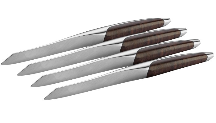 sknife steak knife walnut set of 4 steak knife swiss made