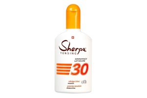Sherpa Tensing Sonnenmilch SPF30 175ml - Schweizer Produkte